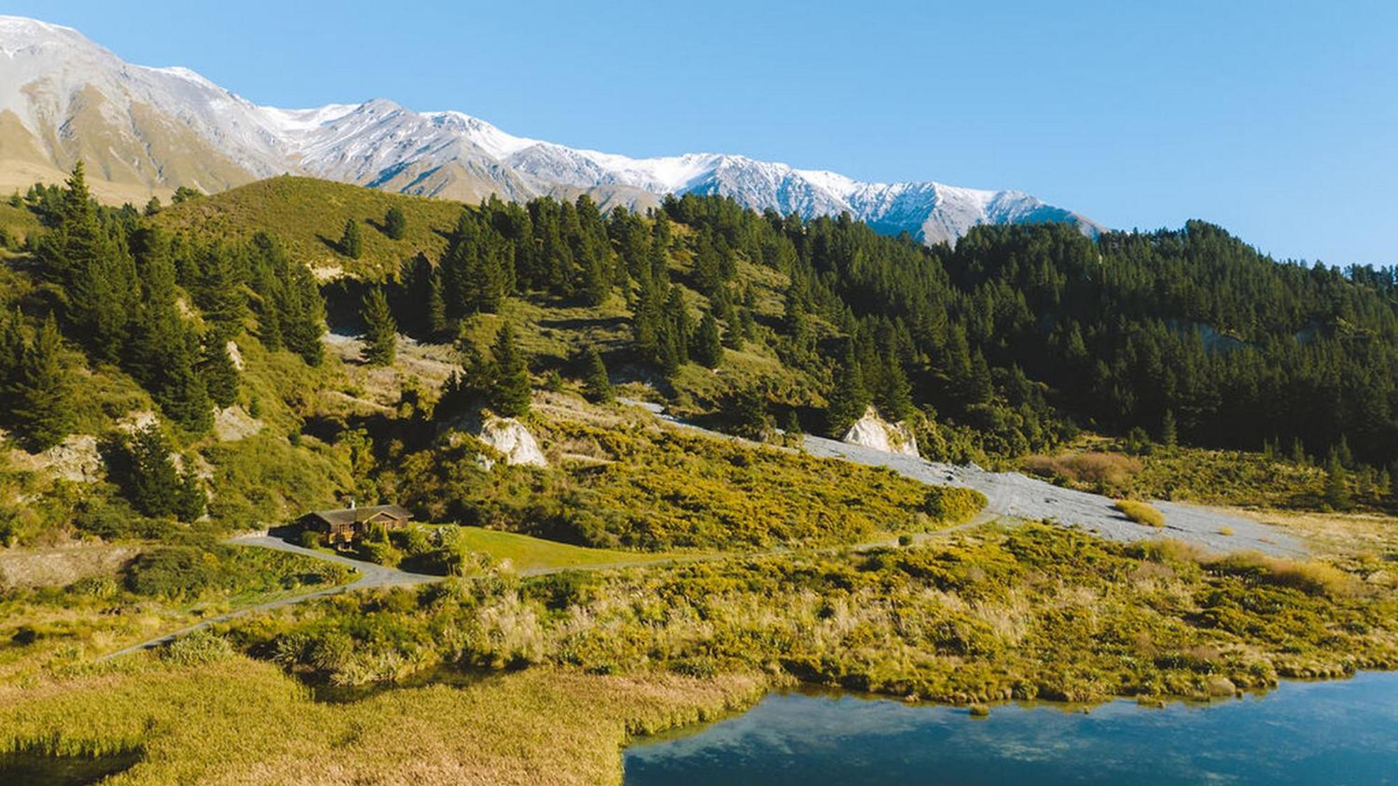 Вилла Montrose Estate Mount Hutt Экстерьер фото