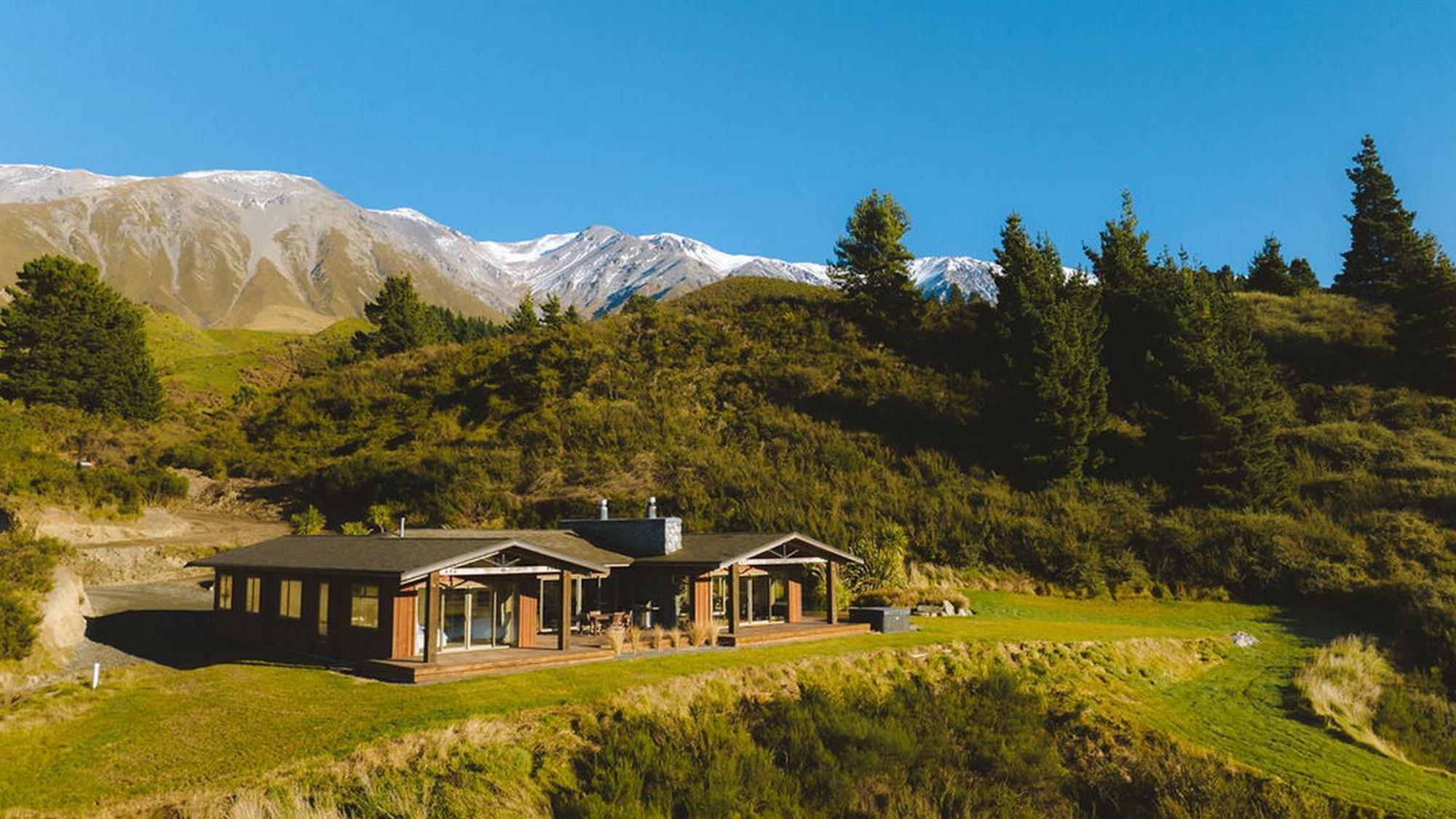 Вилла Montrose Estate Mount Hutt Экстерьер фото