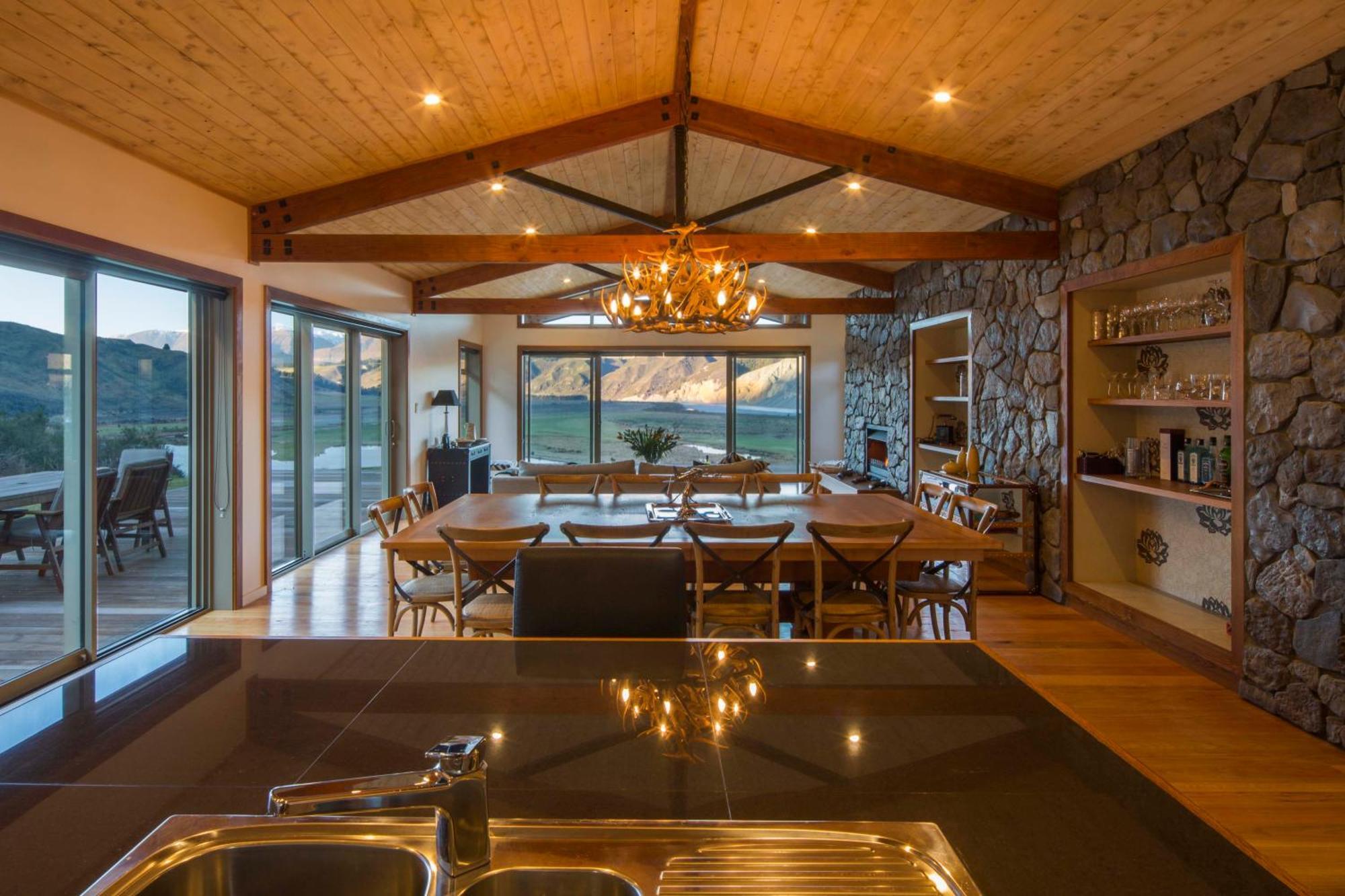 Вилла Montrose Estate Mount Hutt Экстерьер фото