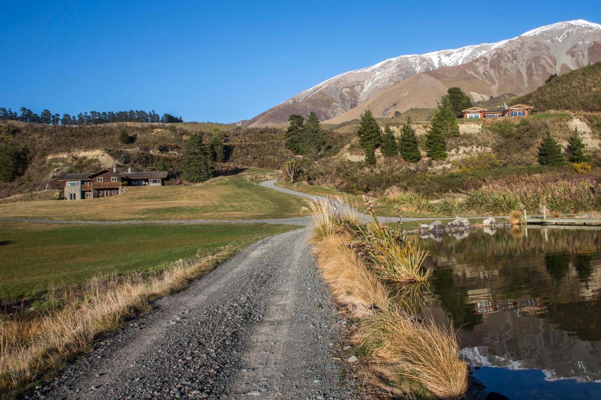 Вилла Montrose Estate Mount Hutt Экстерьер фото